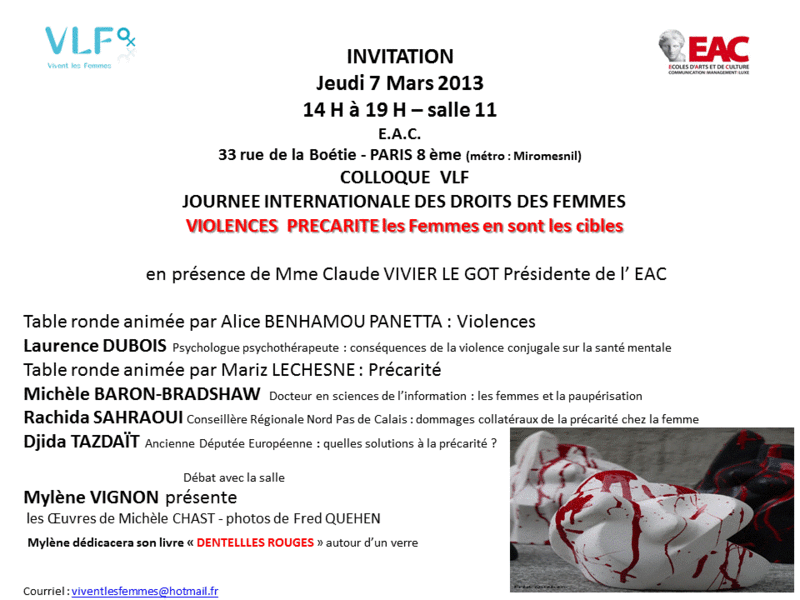 VLF INVITATION 7 MARS 2013